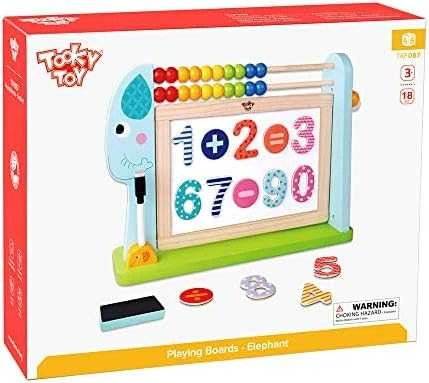 Tooky Toys TOOKY TOY Edukacinė lenta su magnetiniais elementais