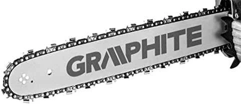 Graphite benzininis grandininis pjūklas 58G953, 2kW (2,7KM), 16" (400 mm)