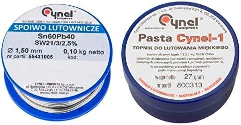 Cynel Rinkinys Minkšto litavimo rinkinys, lydmetalis ir pasta