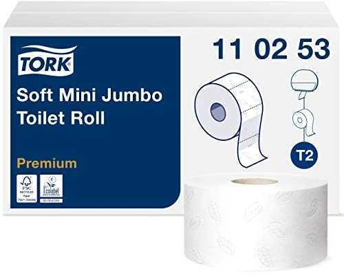 Lotto WC popierius TORK Premium T2 baltas, 2 sl., 1214 lap.