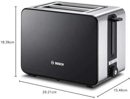 Bosch TAT7203 Kompaktinis skrudintuvas, Nerūdijančio plieno