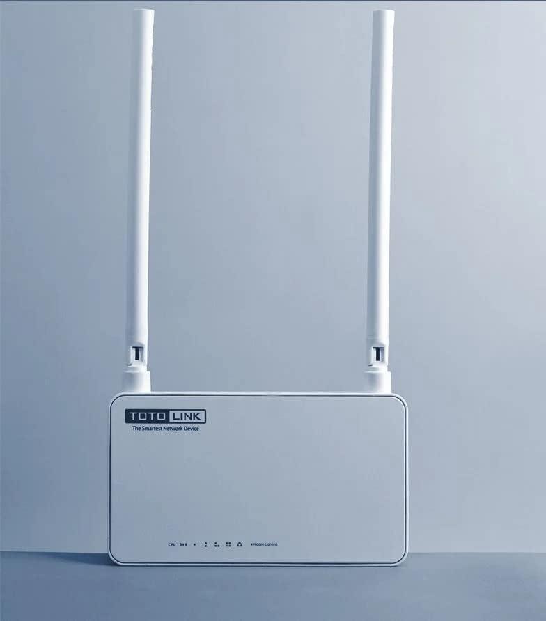 Belaidis maršrutizatorius Totolink N350RT, 300Mb/s, 2,4GHz, 5x RJ45, 2x 5dBi