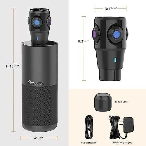 Dell Toucan Toucan 360 vaizdo konferencijų kamerų sistema