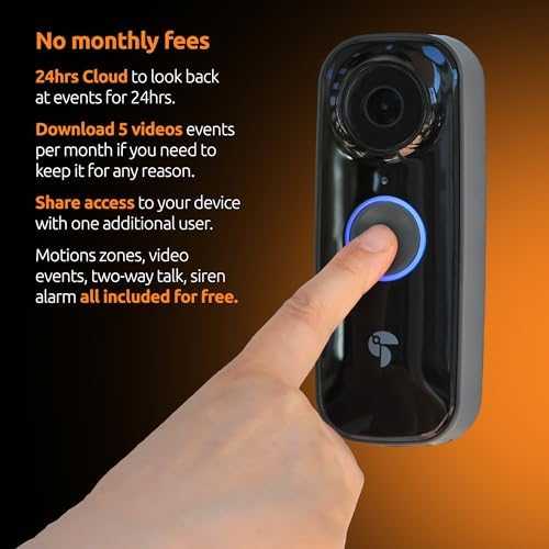 Toucan Wireless Video Doorbell Pro
