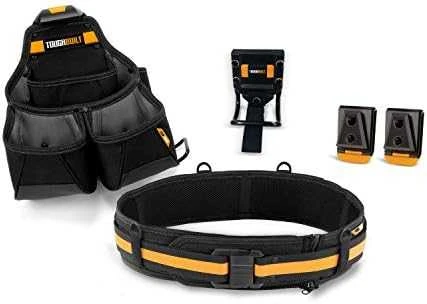 Diržas su įrankių dėklu Toughbuilt TB-CT-102-3P Juoda 3 dalių