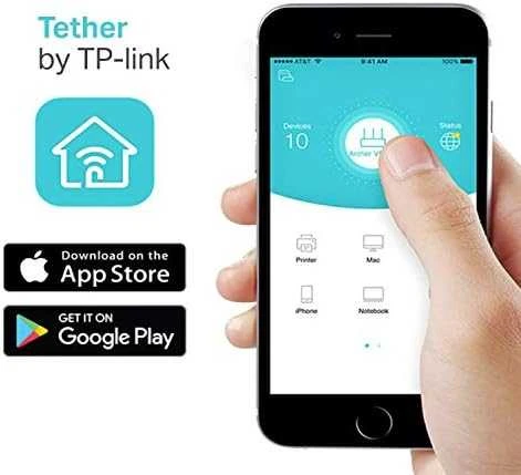 TP-LINK AC1200 dviejų juostų maršrutizatorius Archer C50 (Baltas)