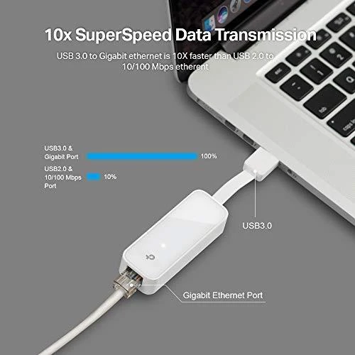 TP-LINK greito Ethernet USB 3.0 adapteris