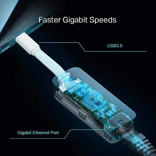 TP-LINK | UE300C | USB Type-C į RJ45 Gigabit Ethernet tinklo adapteris | 10/100/1000 Mbit/s
