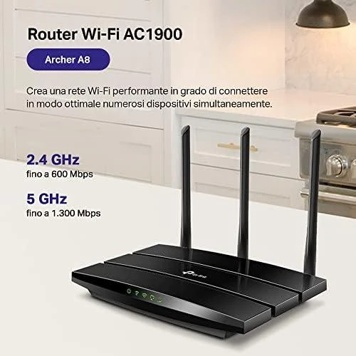 Maršrutizatorius TP-Link Archer A8 AC1900