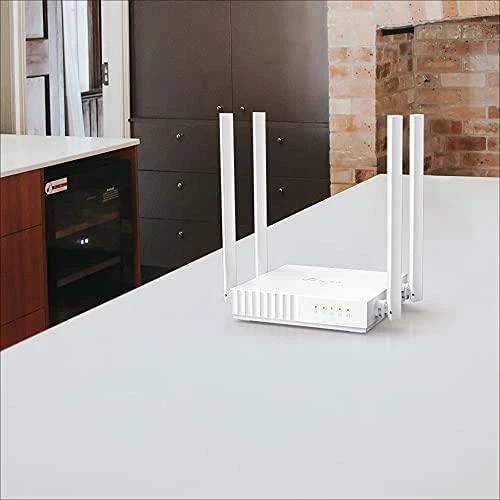 Maršrutizatorius TP-LINK | Dviejų juostų propeleris | Lankininkas C24 | 802.11ac | 300+433 Mbit/s | 10/100 Mbit/s | Ethernet LAN (RJ-45) jungle 4 | Tinklelio atramos Nr. | MU-MiMO Taip | Nėra mobiliojo plačiajuosčio ryšio | Antenos tipas 4xFiksuota