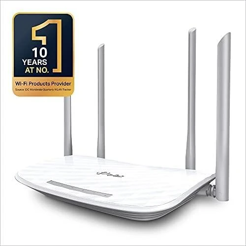 TP-LINK AC1200 dviejų juostų maršrutizatorius Archer C50 (Baltas)