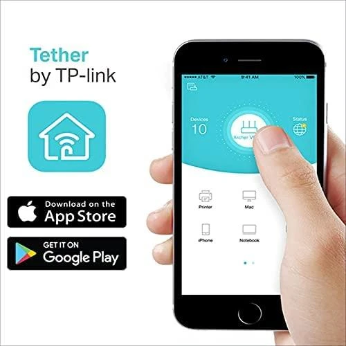 TP-LINK AC1200 dviejų juostų maršrutizatorius Archer C50 (Baltas)