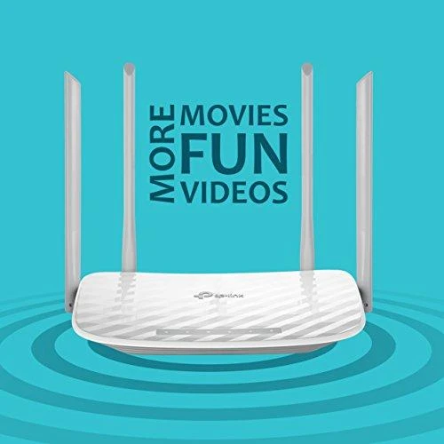 TP-LINK AC1200 dviejų juostų maršrutizatorius Archer C50 (Baltas)