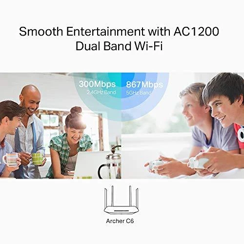TP-LINK Maršrutizatorius Archer C6 802.11ac