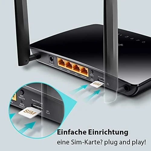 TP-LINK AC750 Wireless Dual Band 4G LTE Maršrutizatorius