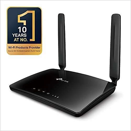Maršrutizatorius TP-Link, 4G, 4xRJ45, juodas / ARCHERMR200