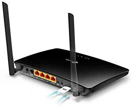 Maršrutizatorius TP-Link, 4G, 4xRJ45, juodas / ARCHERMR200