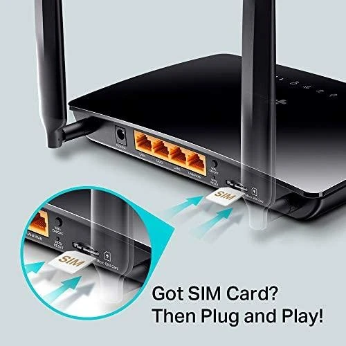 TP-LINK AC750 Wireless Dual Band 4G LTE Maršrutizatorius