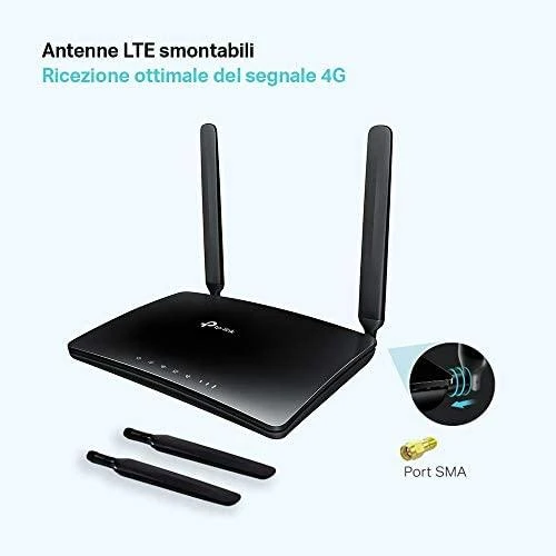 TP-LINK dviejų juostų 4G LTE maršrutizatorius