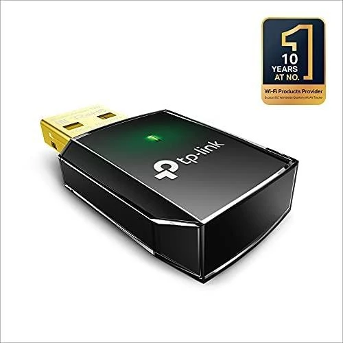 TP-LINK AC600 dviejų dažnių belaidis USB adapteris MTK 1T1R 433 Mbps esant 5 GHz dažniui + 150 Mbps esant 2,4 GHz dažniui 802.11ac/a/b/g/n USB 2.0