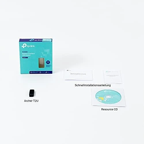 TP-LINK AC600 dviejų dažnių belaidis USB adapteris MTK 1T1R 433 Mbps esant 5 GHz dažniui + 150 Mbps esant 2,4 GHz dažniui 802.11ac/a/b/g/n USB 2.0