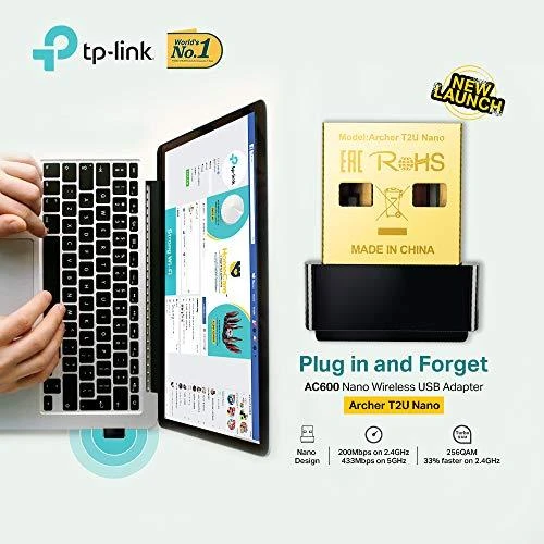 TP-LINK AC600 WiFi Nano USB adapteris