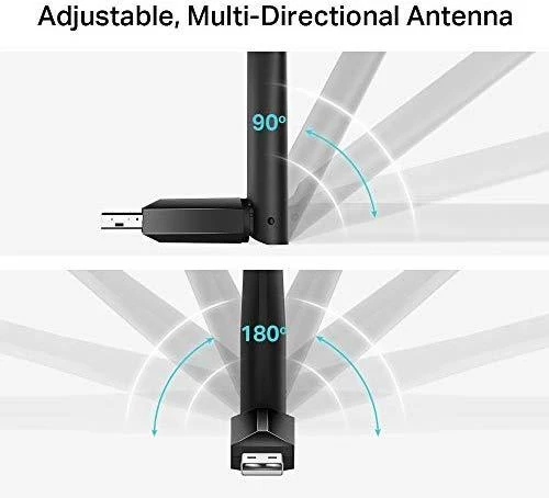TP-LINK | Dviejų dažnių USB 2.0 adapteris | Archer T2U Plus
