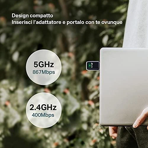 TP-LINK AC1300 WiFi USB adapteris