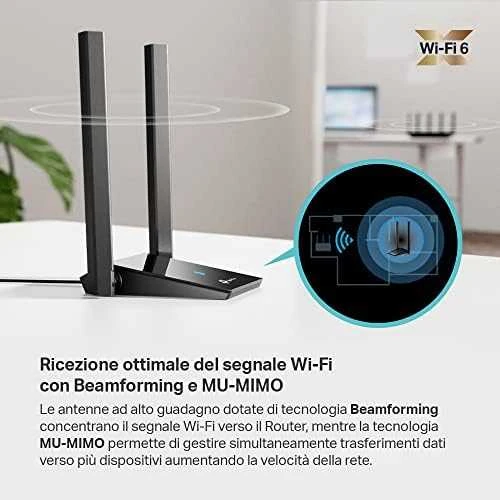 WRL ADAPTER 1800MBPS USB/ARCHER TX20U PLUS TP-LINK