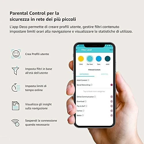 Maršrutizatorius TP-LINK AC1200 viso namo tinklelio „Wi-Fi“ sistema „Qualcomm“ procesorius 867 Mbps, 5 GHz + 300 Mbps, 2,4 GHz 2 Gigabit prievadai 2 vidinės antenos