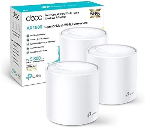Maršrutizatorius TP-LINK Deco X20 (3-pack), Baltos spalvos