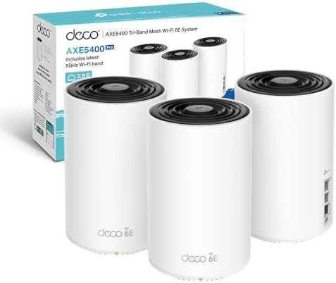Maršrutizatorius TP-Link Deco XE75 Pro 3-pack