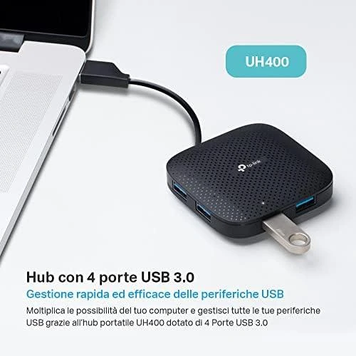 TP-LINK Nešiojamasis Adapteris USB3 4PORT/UH400