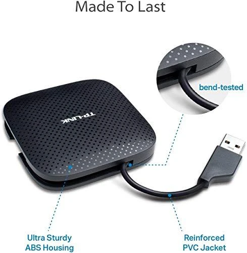 TP-LINK Nešiojamasis Adapteris USB3 4PORT/UH400