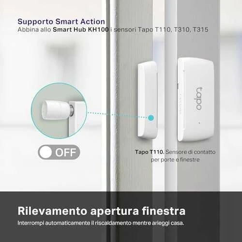 TP-Link Kasa Smart Ke100 radiatoriaus termostatas