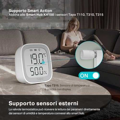 TP-Link Kasa Smart Ke100 radiatoriaus termostatas
