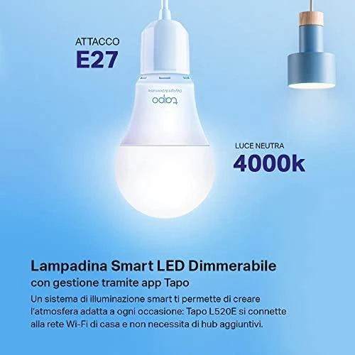 TP-LINK | Išmanioji „Wi-Fi“ lemputė | Tapo L520E