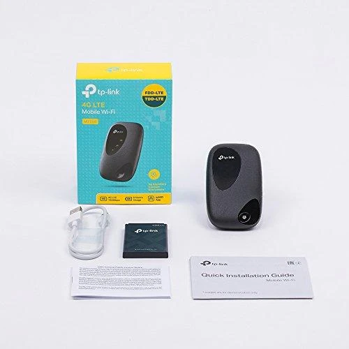 Modemas Maršrutizatorius TP-LINK TL-M7200 (juodos spalvos)