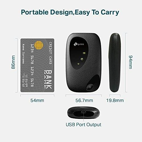 Modemas Maršrutizatorius TP-LINK TL-M7200 (juodos spalvos)