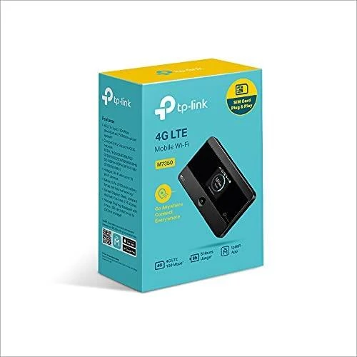 Modemas TP-LINK mobilusis 4G LTE WLAN Maršrutizatorius su integr.4G modemu, SIM kortelės lizdas, 1,4 colio TFT Ekranas, 2550 mAH Akku, Micro SD kortelės lizdas
