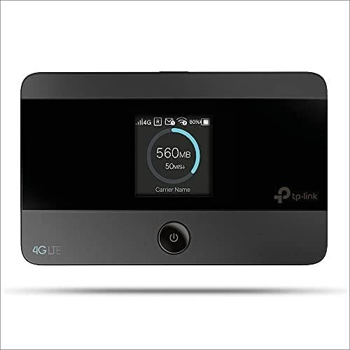 Modemas TP-LINK mobilusis 4G LTE WLAN Maršrutizatorius su integr.4G modemu, SIM kortelės lizdas, 1,4 colio TFT Ekranas, 2550 mAH Akku, Micro SD kortelės lizdas