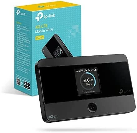 Modemas TP-LINK mobilusis 4G LTE WLAN Maršrutizatorius su integr.4G modemu, SIM kortelės lizdas, 1,4 colio TFT Ekranas, 2550 mAH Akku, Micro SD kortelės lizdas