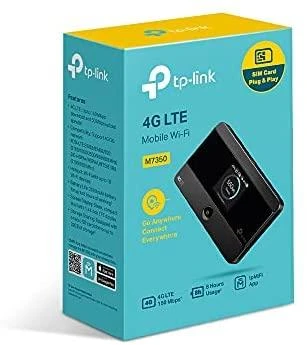 Modemas TP-LINK mobilusis 4G LTE WLAN Maršrutizatorius su integr.4G modemu, SIM kortelės lizdas, 1,4 colio TFT Ekranas, 2550 mAH Akku, Micro SD kortelės lizdas