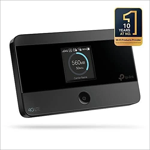 Modemas TP-LINK mobilusis 4G LTE WLAN Maršrutizatorius su integr.4G modemu, SIM kortelės lizdas, 1,4 colio TFT Ekranas, 2550 mAH Akku, Micro SD kortelės lizdas