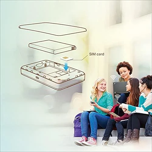 Modemas TP-LINK mobilusis 4G LTE WLAN Maršrutizatorius su integr.4G modemu, SIM kortelės lizdas, 1,4 colio TFT Ekranas, 2550 mAH Akku, Micro SD kortelės lizdas