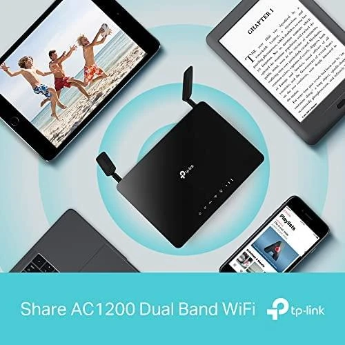 TP-LINK 4G+ LTE Maršrutizatorius Archer MR600 802.11ac