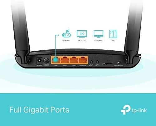 TP-LINK 4G+ LTE Maršrutizatorius Archer MR600 802.11ac