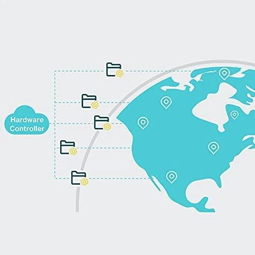 Šakotuvas TP-LINK Omada aparatūros valdiklis 2x10/100/1000 Mbps Ethernet prievadai 1xUSB 3.0 prievadas