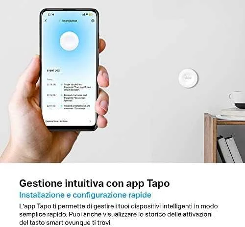 Maršrutizatorius TP-LINK išmanusis mygtukas Tapo S200B (TAPO S200B)