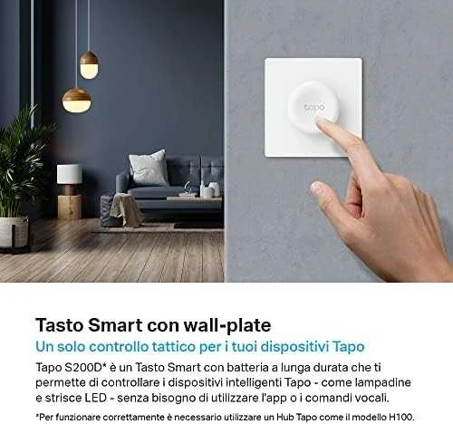 TP-LINK išmanusis šviesos reguliatorius TAPO S200D (TAPO S200D)